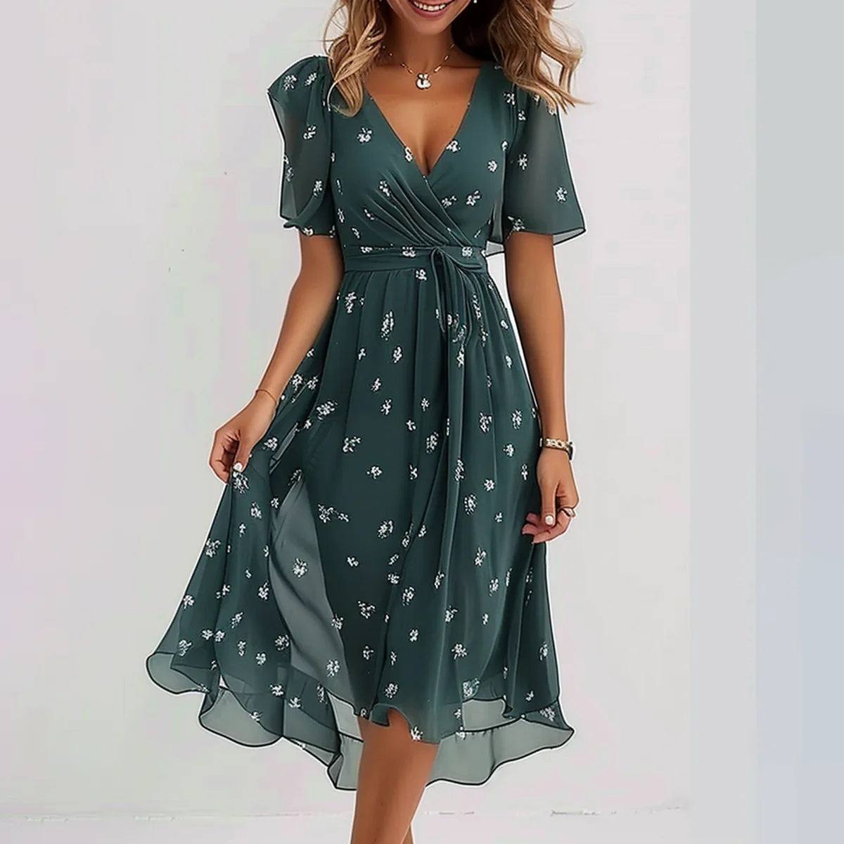 Robe Chiffon Été