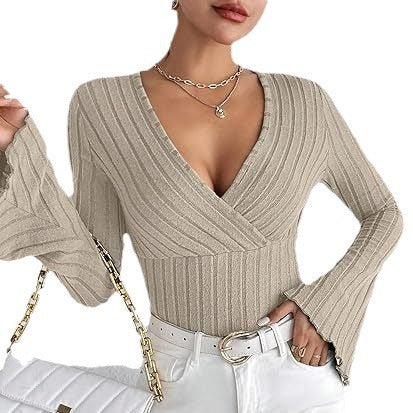Haut Slim Femme – Élégance Automne-Hiver