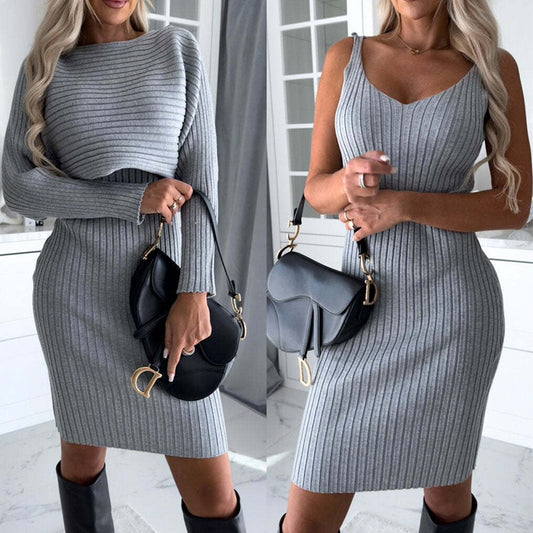 Ensemble Chic Femme – Haut & Jupe