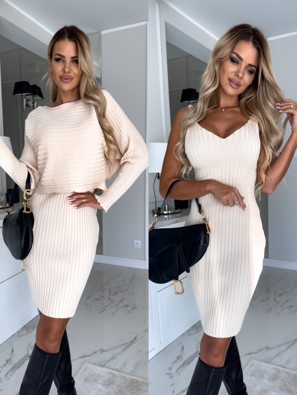 Ensemble Chic Femme – Haut & Jupe